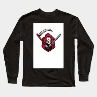 Black and Red Gaming logo Long Sleeve T-Shirt